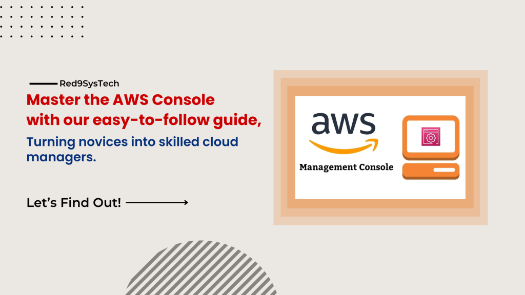 aws console-Red9SysTech