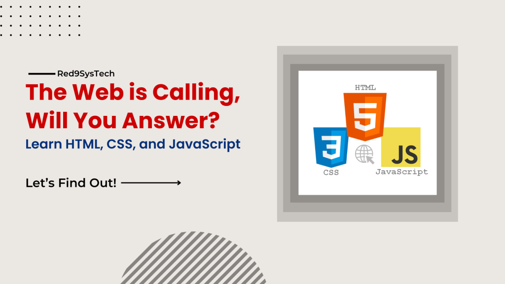 html css and javascript-Red9SysTech