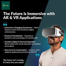 Virtual Reality- illustration of futuristic VR innovations