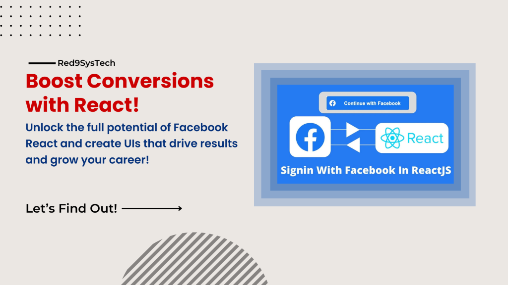facebook react-Red9SysTech