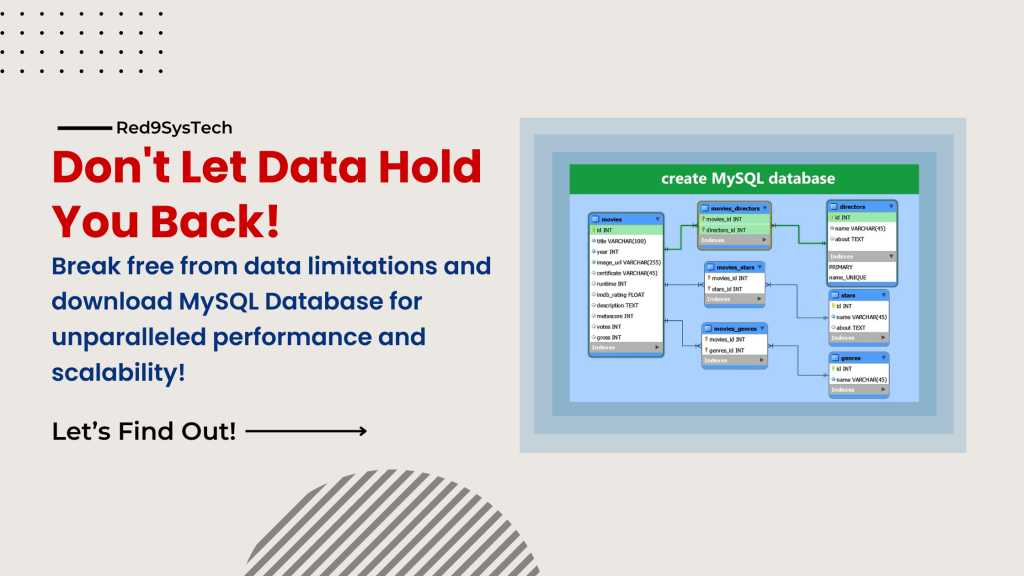 mysql database download-Red9SysTech