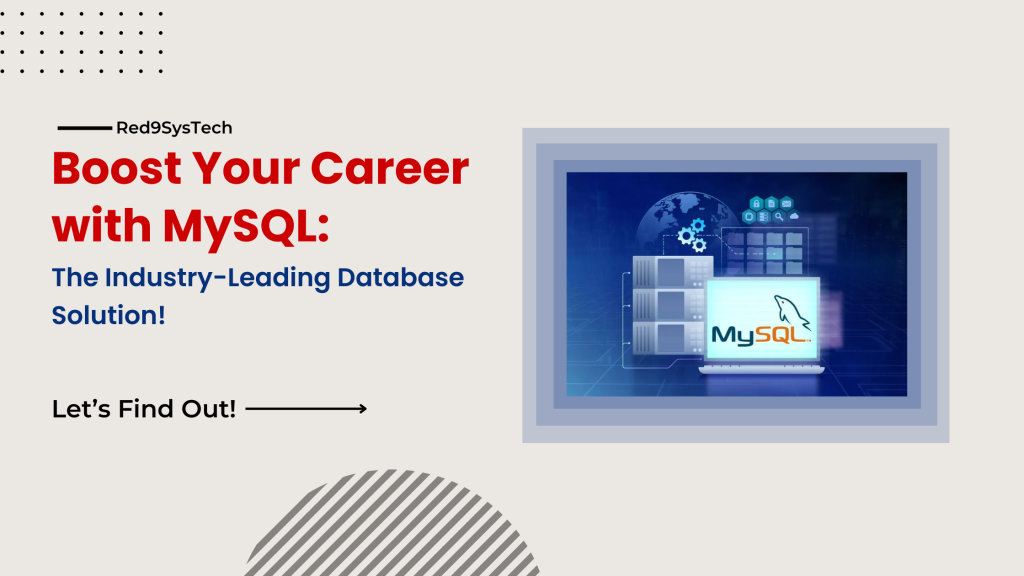 mysql software download-Red9SysTech