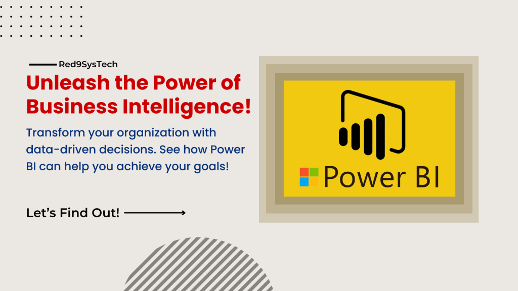 power bi-Red9SysTech